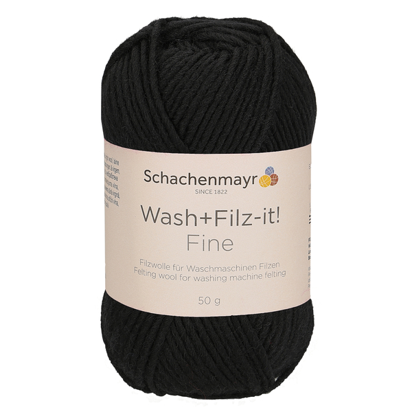 Fir de tricotat Wash+Filz-it! Fine 00101