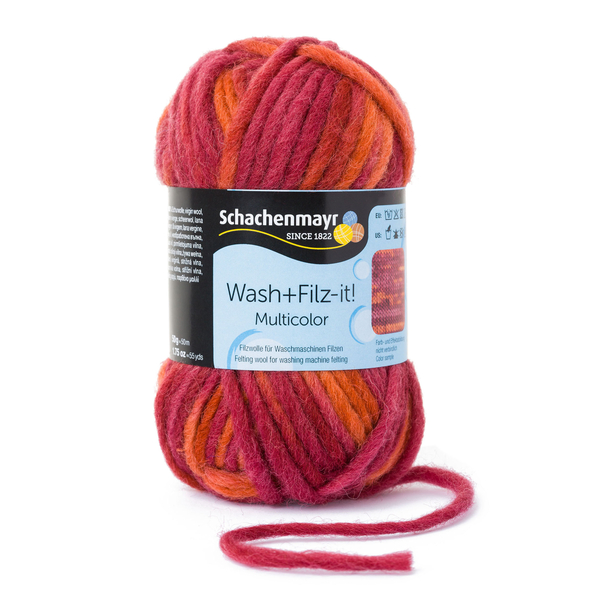 Fir de tricotat Wash+Filz-it! Multicolor 00247