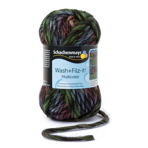 Fir de tricotat Wash+Filz-it! Multicolor 00254