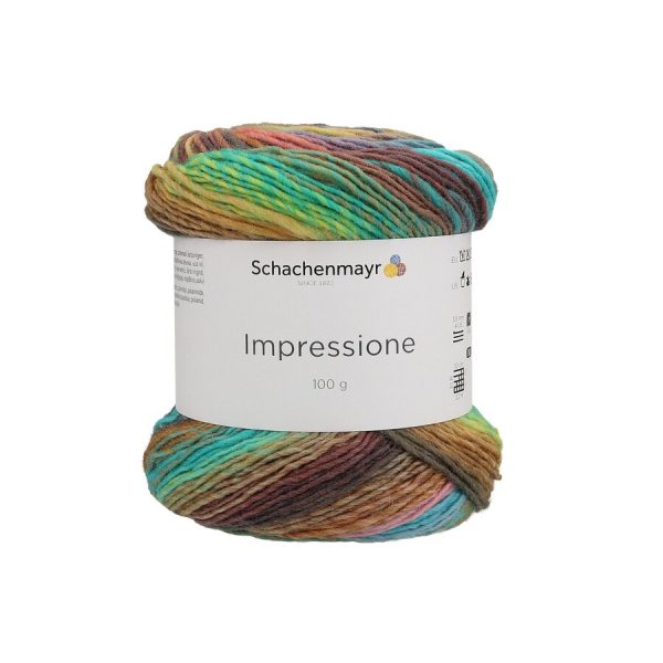 Fir din lana in degrade Impressione – Sunrise Color