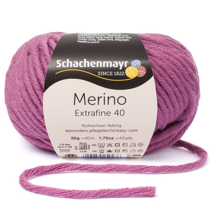 Fir din lana Merino Extrafine 40 Nostalgy