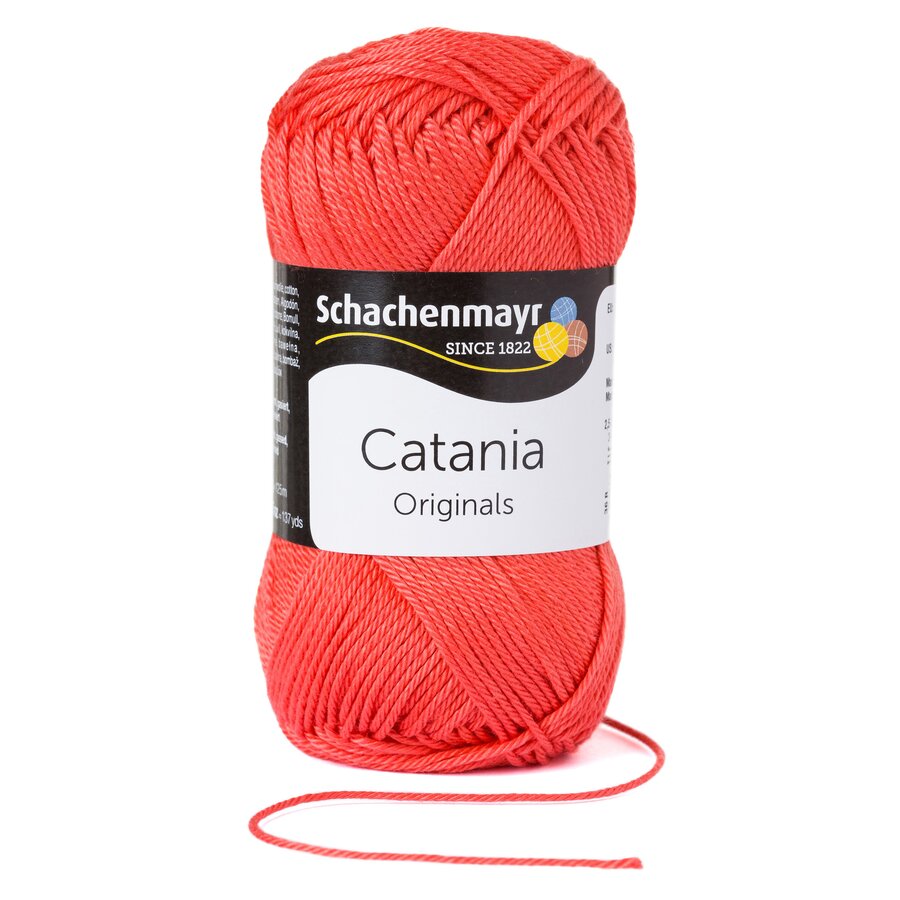 Fire din bumbac Catania - Dark Coral