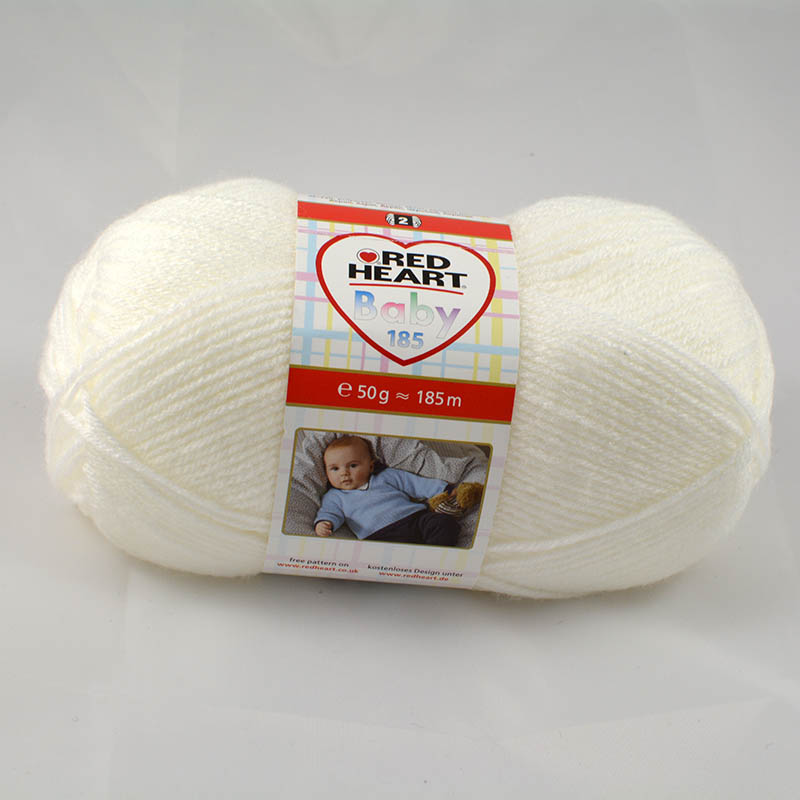 Fir de tricotat Baby 185, 01001
