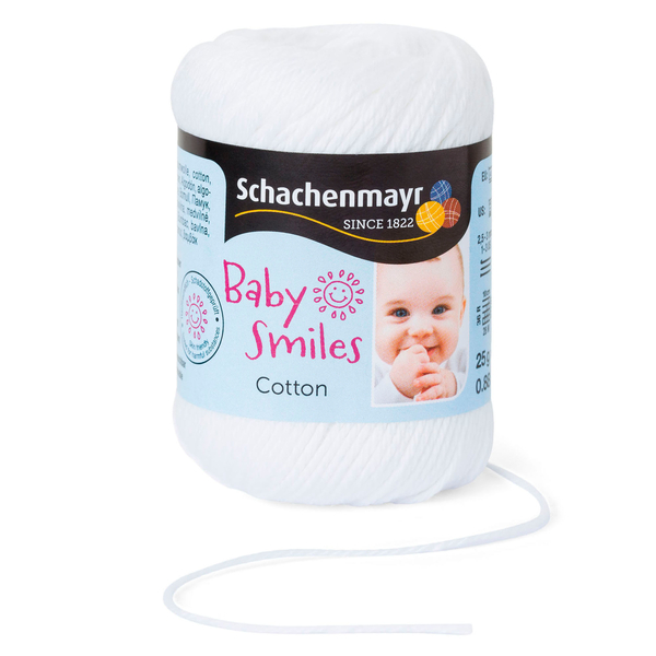 Fire de tricotat Baby Smiles Cotton 01001