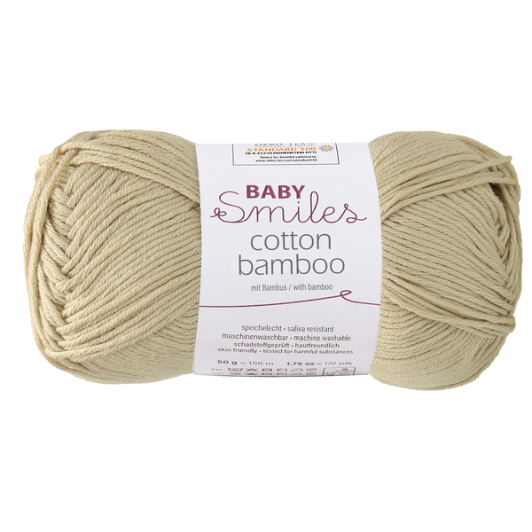 Fire de tricotat Baby Smiles Cotton Bamboo 01003