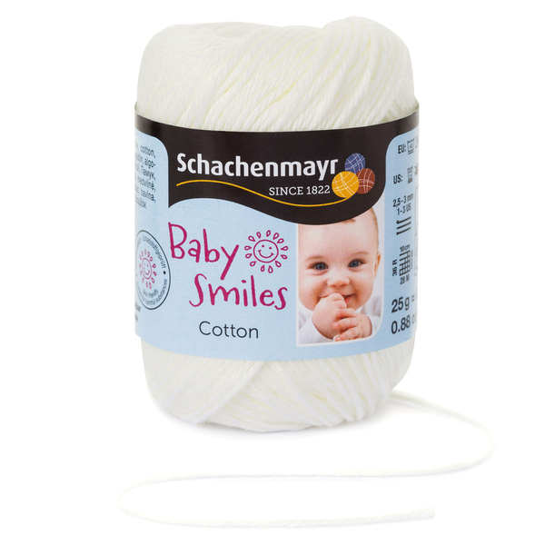 Fire de tricotat Baby Smiles Cotton 01002