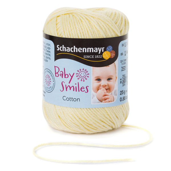 Fire de tricotat Baby Smiles Cotton 01021