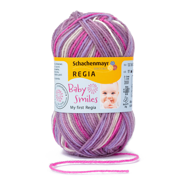 Fire de tricotat Baby Smiles My First Regia 01794