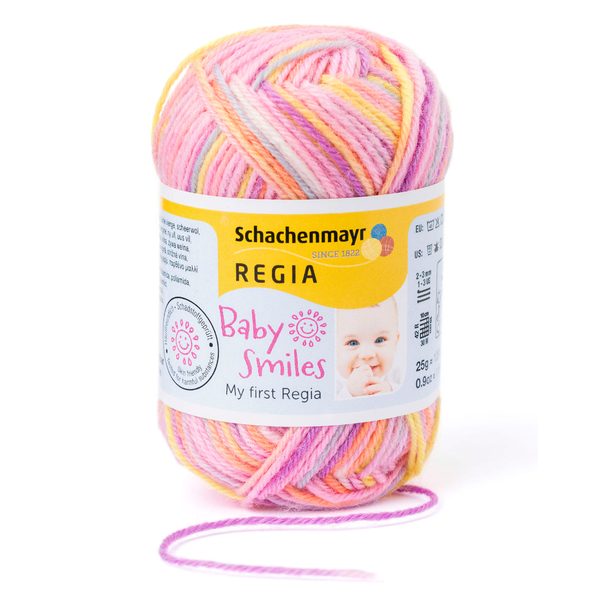 Fire de tricotat Baby Smiles My First Regia 01815