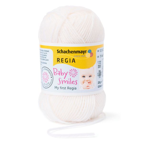 Fire de tricotat Baby Smiles My First Regia 01002