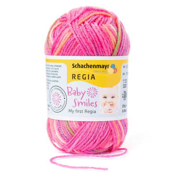 Fire de tricotat Baby Smiles My First Regia 01816