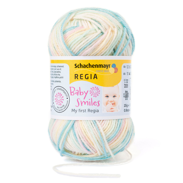 Fire de tricotat Baby Smiles My First Regia 01793
