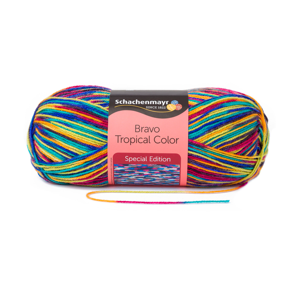 Fire de tricotat din acril Bravo Color 02131