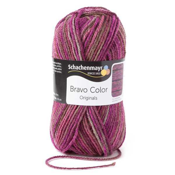 Fire de tricotat din acril Bravo Color 02088