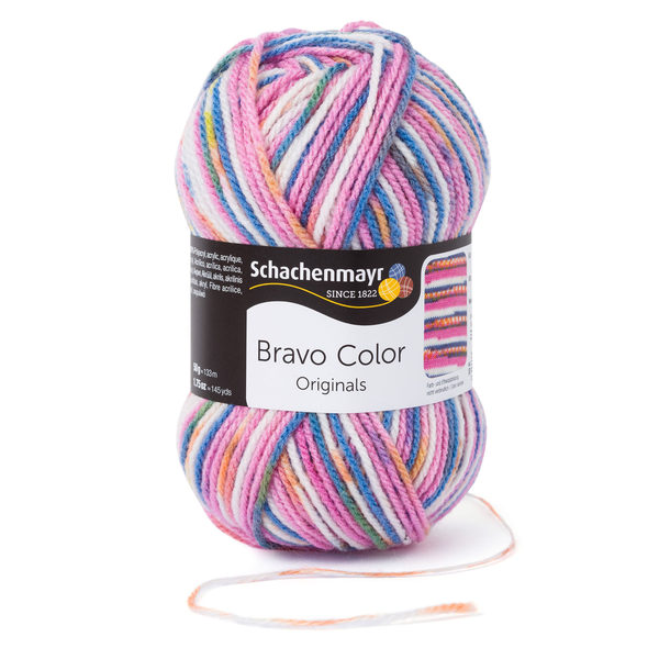Fire de tricotat din acril Bravo Color 02117