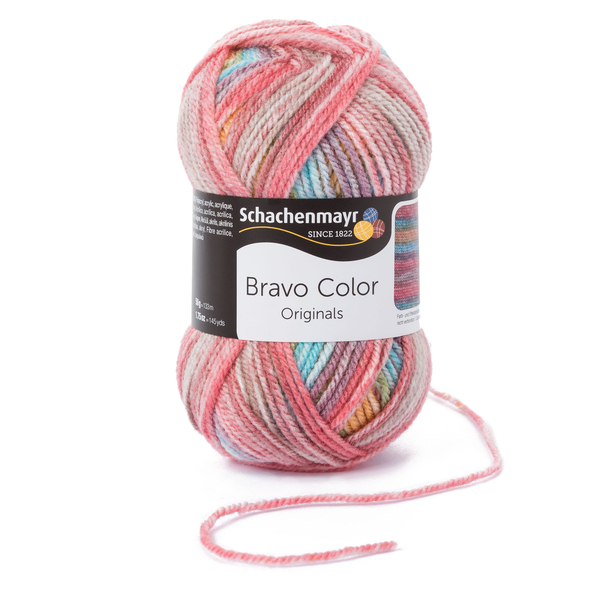 Fire de tricotat din acril Bravo Color 02120