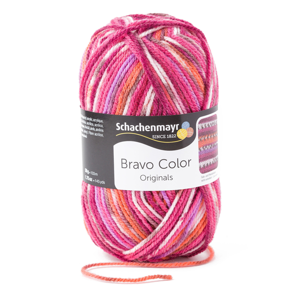 Fire de tricotat din acril Bravo Color 02082