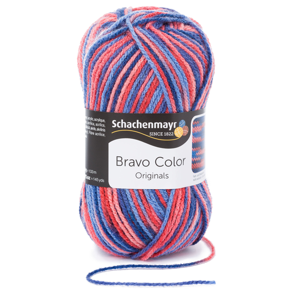 Fire de tricotat din acril Bravo Color 02133
