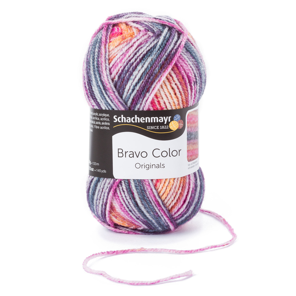 Fire de tricotat din acril Bravo Color 02124