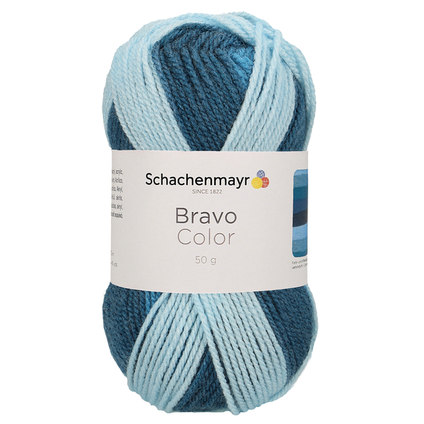 Fire de tricotat din acril Bravo Color 02141