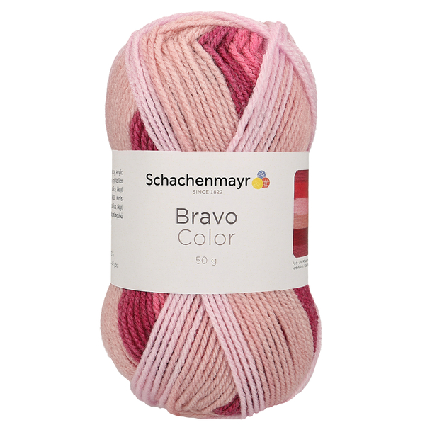 Fire de tricotat din acril Bravo Color 02142