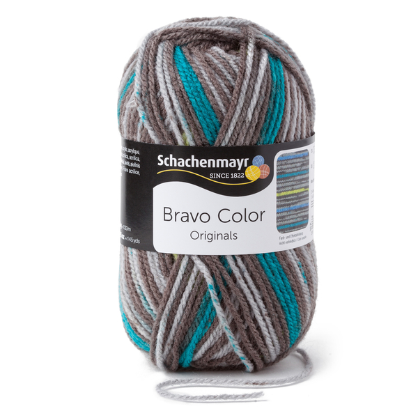 Fire de tricotat din acril Bravo Color 02109