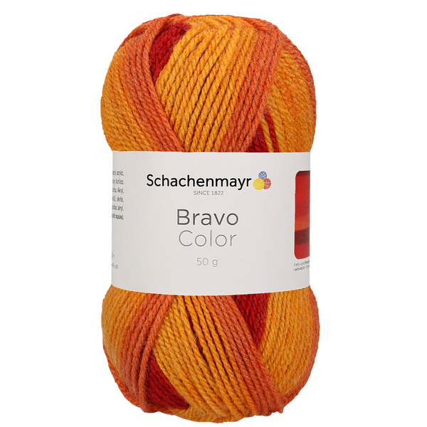 Fire de tricotat din acril Bravo Color 02143