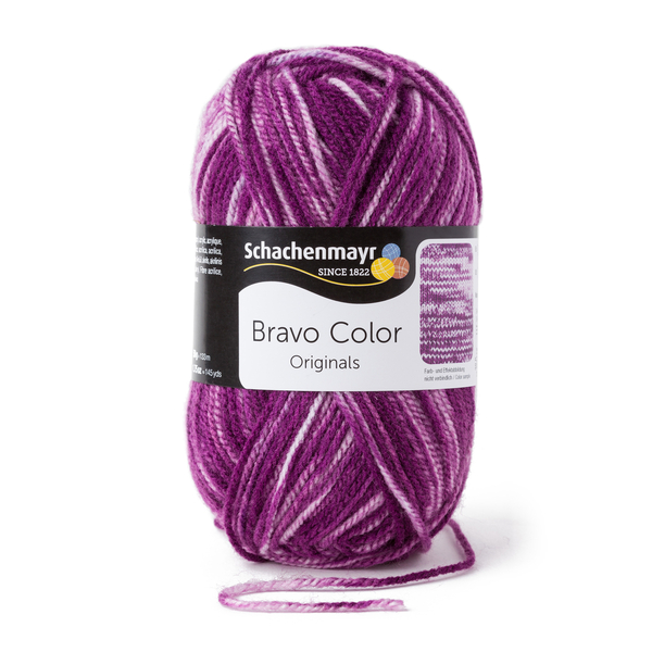 Fire de tricotat din acril Bravo Color 02112
