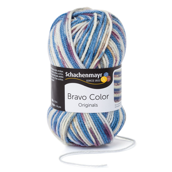 Fire de tricotat din acril Bravo Color 02118