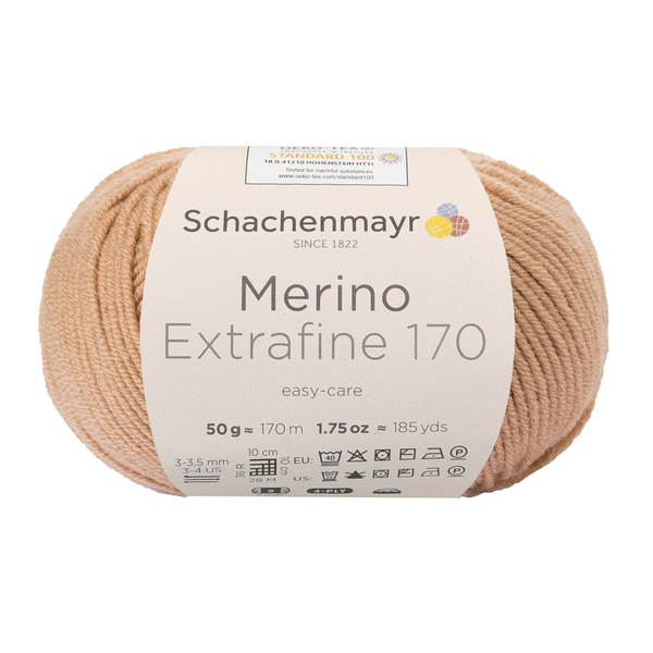 Fir de tricotat Merino Extrafine 170, 00005