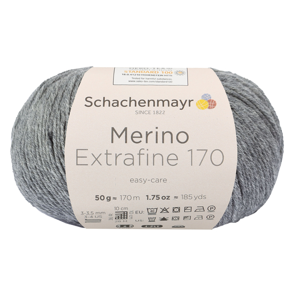 Fir de tricotat Merino Extrafine 170, 00092