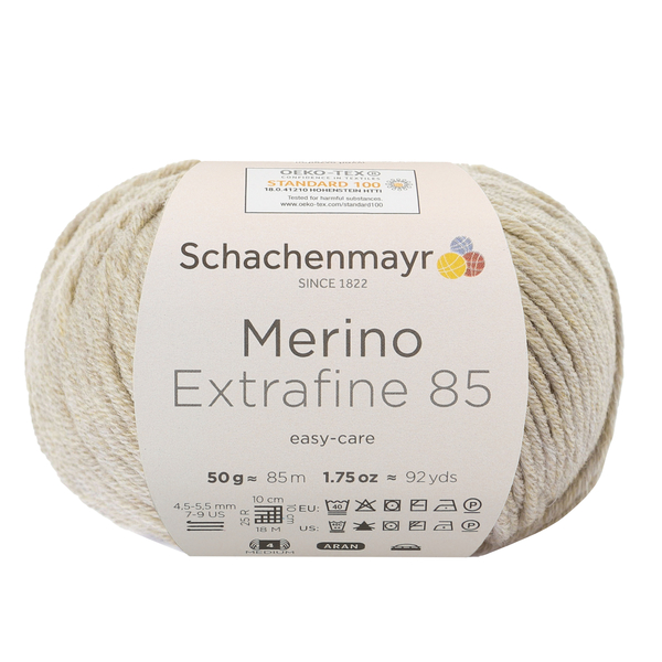 Fir de tricotat Merino Extrafine 85, 00206