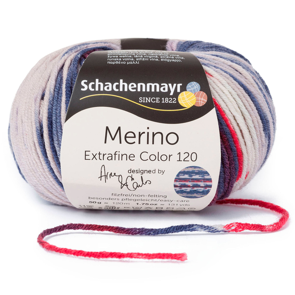 Fir de tricotat Merino Extrafine Color 120, 00502