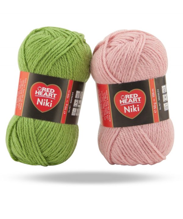 Fire de tricotat din 75% acril si din 25% lana, Niki
