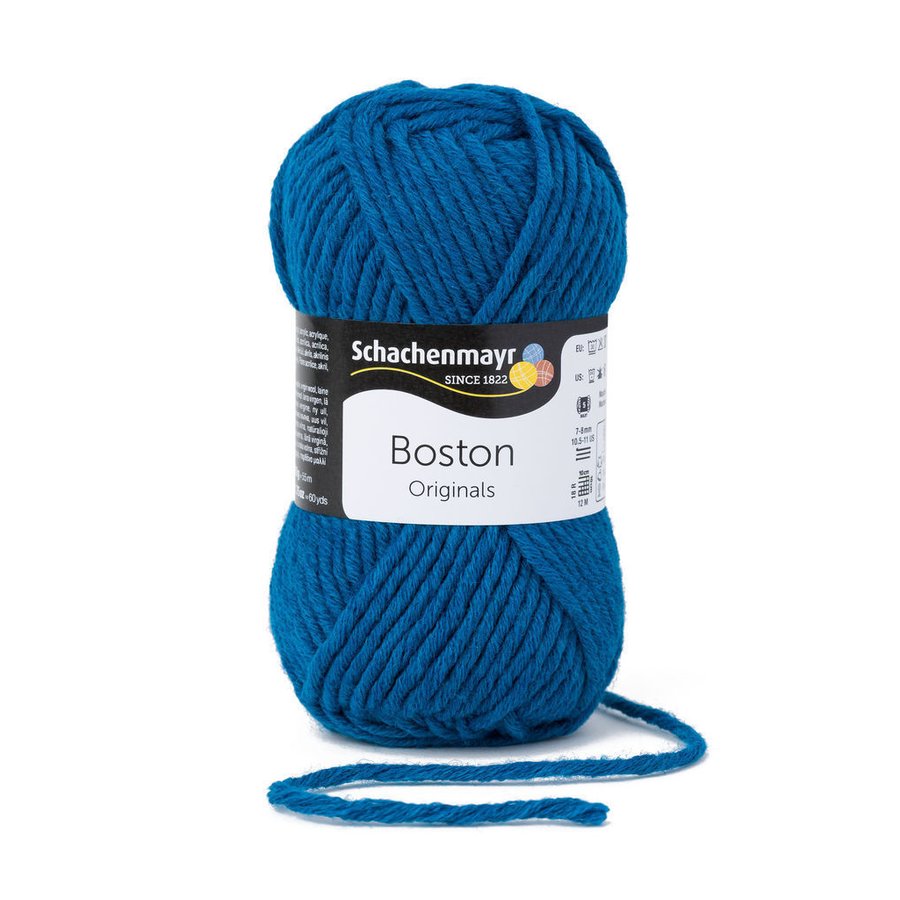 Fire din lana Boston - Mosaic Blue