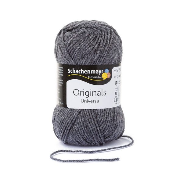 Fire din lana si din acril Universa – Grey Heather