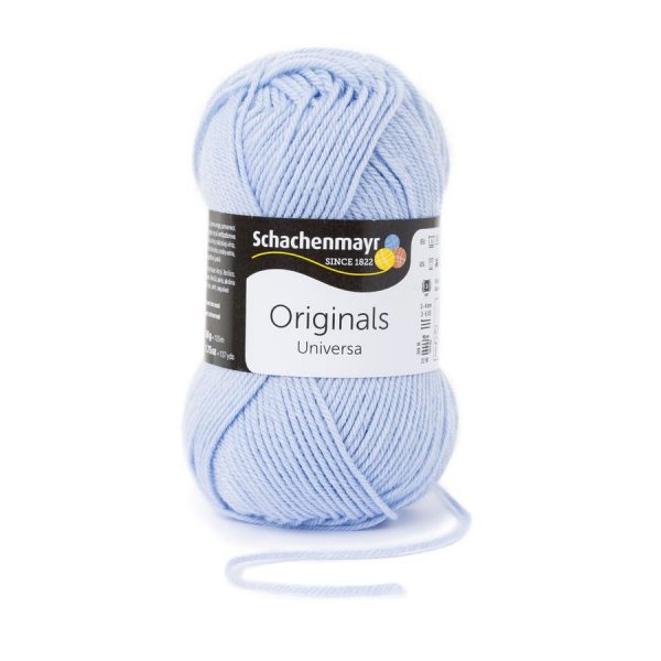 Fire din lana si din acril Universa – Light Blue