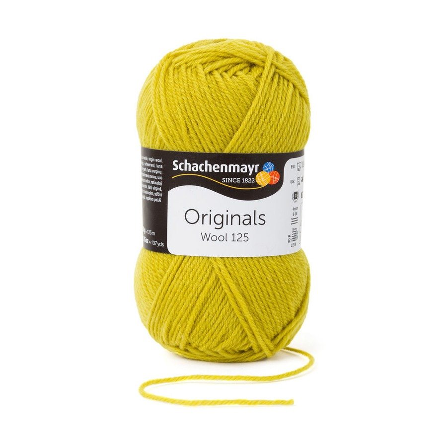 Fir din lana Wool 125 - Anis