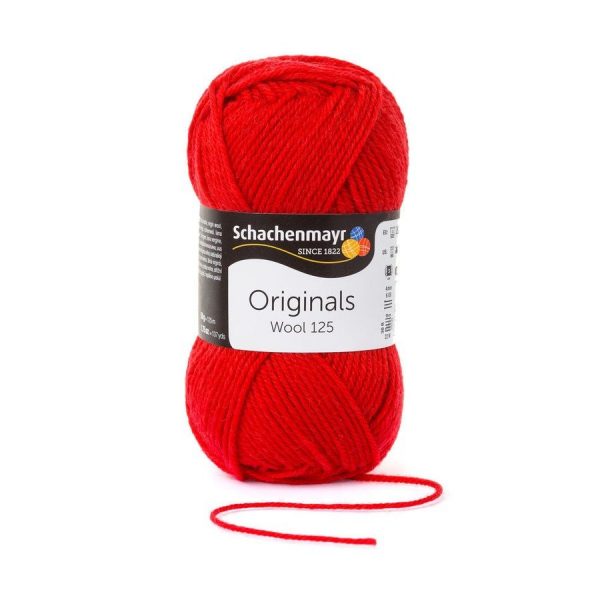 Fir din lana Wool 125 – Cherry
