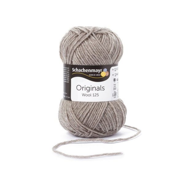 Fir din lana Wool 125 – Sisal