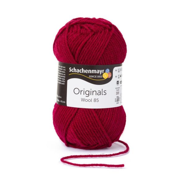 Fir din lana Wool 85 – Burgundy