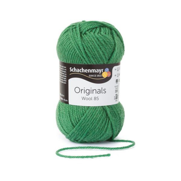 Fir din lana Wool 85 – Leaf Green