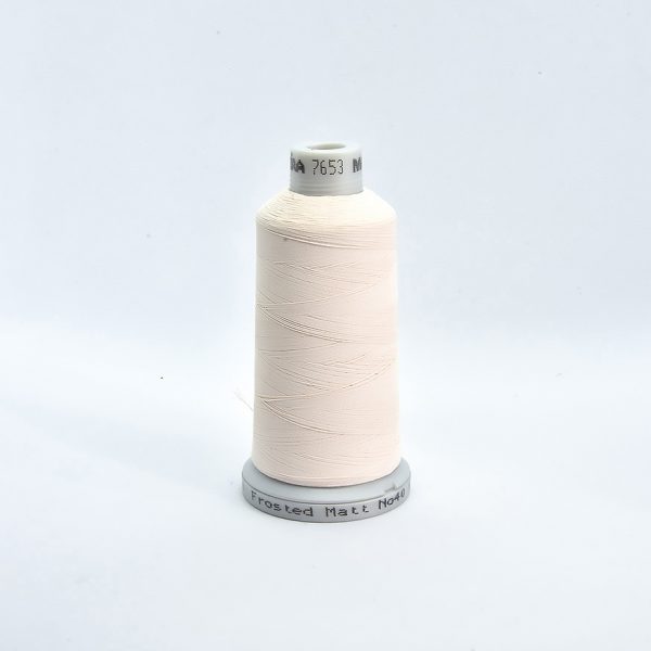 Ata de brodat mata Frosted Madeira 7653, finetea 40, con  1000 metri