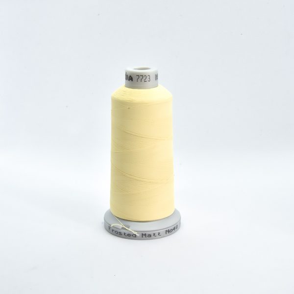 Ata de brodat mata Frosted Madeira 7723, finetea 40, con  1000 metri