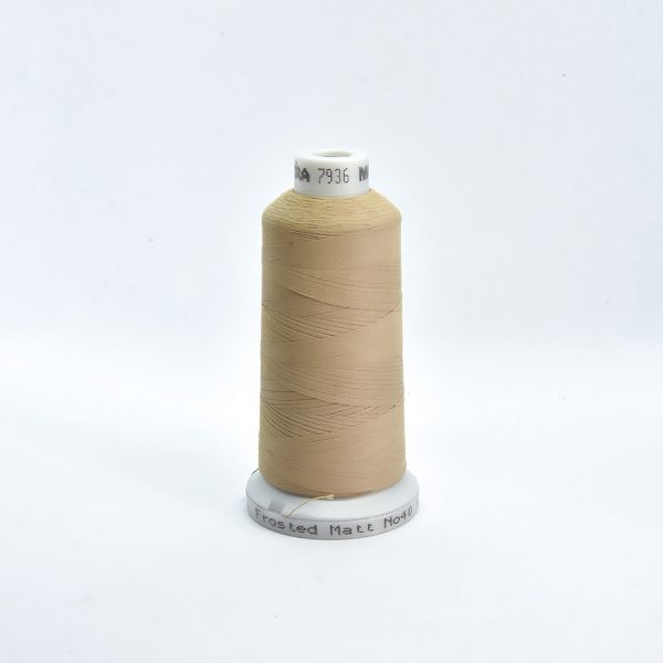 Ata de brodat mata Frosted Madeira 7936, finetea 40, con  1000 metri