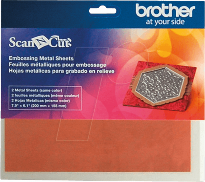 Foi metalice cu foi adezive de protectie pentru embosare liniara ( bronz )
