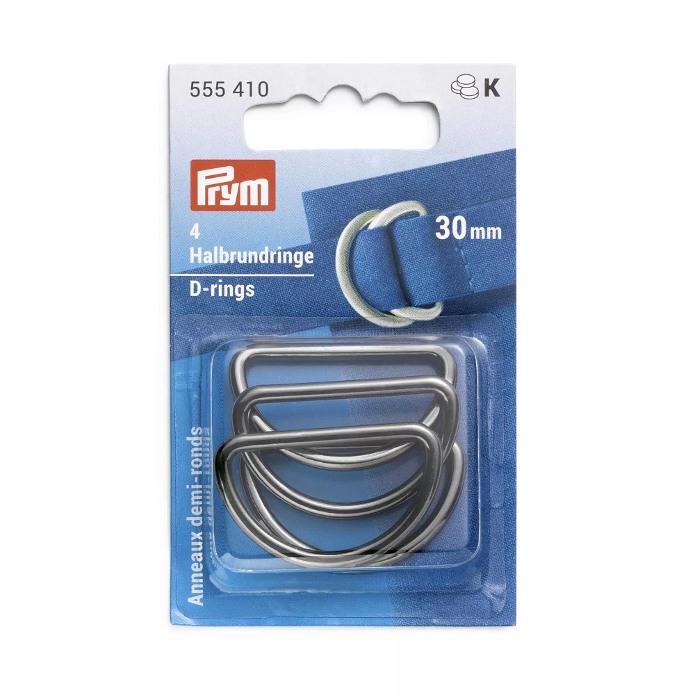 Inel D genti, 30 mm, 4 buc