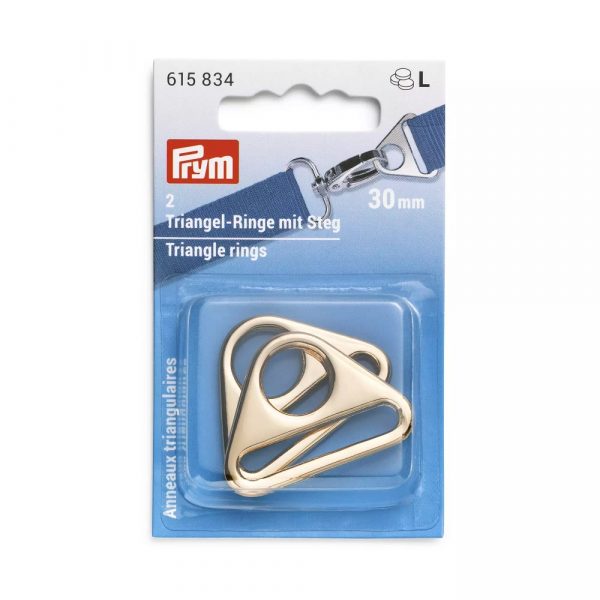 Inel triunghi 30 mm, 2 buc 615834