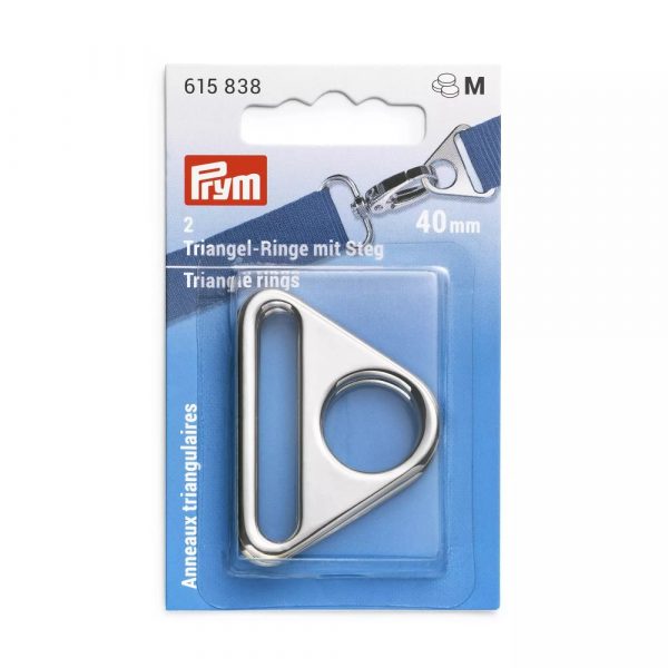 Inel triunghi 40 mm, 2 buc 615838