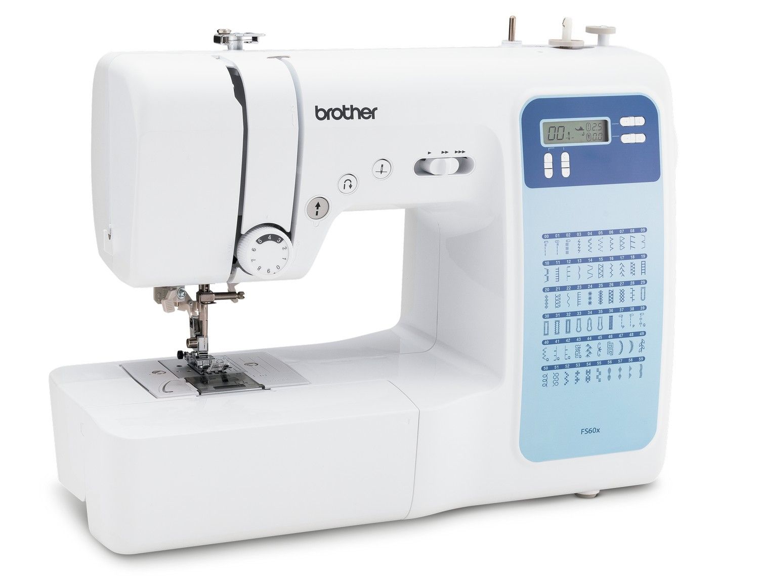 Masina de cusut Brother FS60X, computerizata, 60 de cusaturi